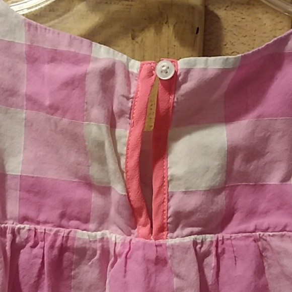 Rockets of awesome 10/12 gingham cold shoulder top - Picture 3 of 8